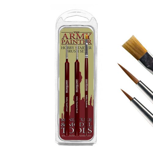 Army Painter - Brush Set - Hobby Starter Brush 3pc Set