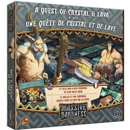 Massive Darkness: A Quest of Crystal & Lava - Tiles and Campaign