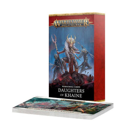 Warhammer Age of Sigmar - Daughters of Khaine - Warscroll Cards