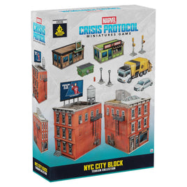 Marvel Crisis Protocol - NYC City Block Terrain Pack