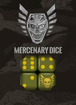 Traveller RPG - Mercenary Dice Set