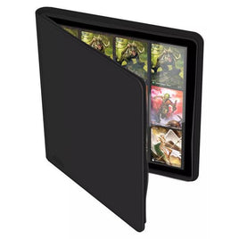 Ultimate Guard - 12-Pocket QuadRow ZipFolio XenoSkin - Black 480 Capacity