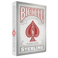 Bicycle Playing Cards: Sterling Red or Blue