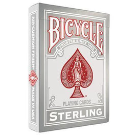 Bicycle Playing Cards: Sterling Red or Blue