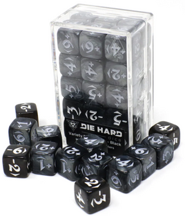 Die Hard Dice - MTG Spindown Counters Variety Pack - Black