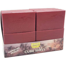 Load image into Gallery viewer, Dragon Shield - Deck Box - Cube Shell Blood Red 8pc