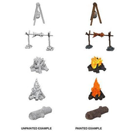 WizKids 73860 - PF Battles Deep Cuts - Camp Fire & Sitting Log