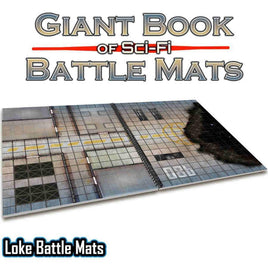 Loke Battle Mats - Giant Book of Sci-Fi Battle Mats