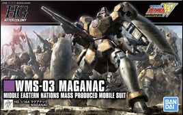 Bandai - Gundam Wing After Colony - WMS-03 Maganac Middle Eastern Nations 1/144 HG Scale Model Kit
