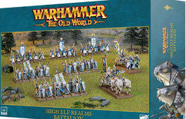 Warhammer The Old World - High Elf Realms - Battalion