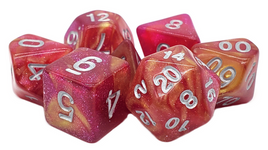 Old School Dice - Galaxy: Fire in the Sky RPG Dice Set