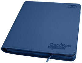 Ultimate Guard - 12-Pocket QuadRow ZipFolio XenoSkin - Blue 480 Capacity