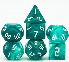 Foam Brain Games - Ocean Elemental RPG Dice Set