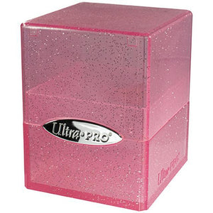 Ultra Pro - Deck Box - Satin Cube Glitter Pink