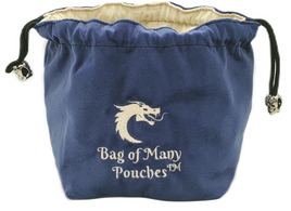 Old School Dice - Bag of Many Pouches Dice Bag - Royal Blue