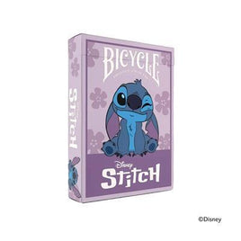 Bicycle - Disney Stitch Purple Playing Cards