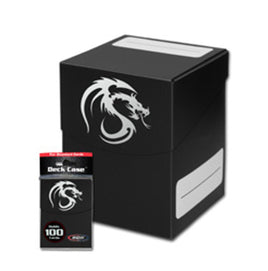 BCW - Black Deck Case 100+