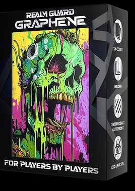 Realm Guard - Melting Skull Graphene Matte Art Sleeves 100+ Count