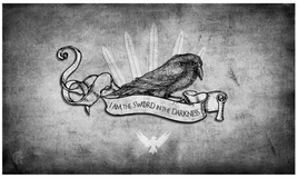 Legion - Sword in the Dark Stitched Edge Playmat