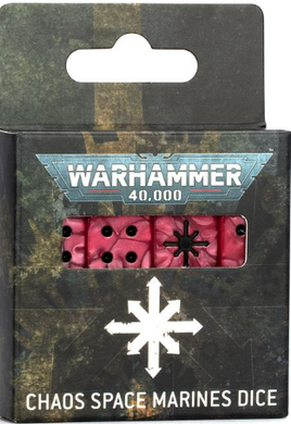 Warhammer 40k - Chaos Space Marines - Dice