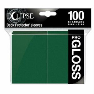 Ultra Pro - Standard Sleeves - Eclipse ProGloss 100ct - Forest Green
