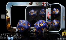 Baron of Dice - Infinity: Torchlight Brigade Official Dice Set
