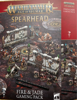 Warhammer Age of Sigmar - Gaming Pack - Fire & Jade