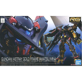 Bandai - Gundam Seed Astray Gold Frame Amatsu Mina MBF-PO1-Re2 1/144 RG Scale Model