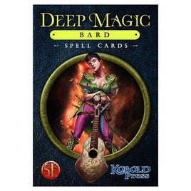 Kobold Press - Deep Magic  - Bard Spell Cards 5E