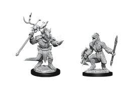 WizKids 90074 - D&D Nolzur's Marvelous Miniatures - Lizardfolk & Lizardfolk Shaman
