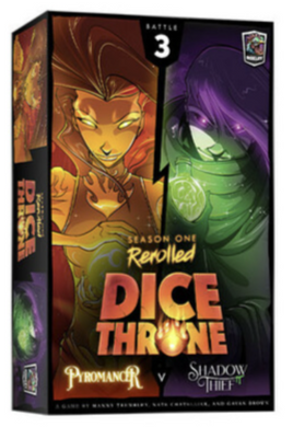 Dice Throne - Pyromancer vs Shadow Thief