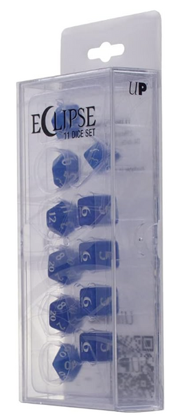 Ultra Pro - Dice - Eclipse Pacific Blue 11pc Set