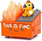 Dumpster Fire This is Fine Edition Vinyl Figure