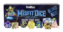 Fanroll - Misfit Dice Mystery Sharp Edge 7-Dice RPG Set