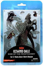 Load image into Gallery viewer, D&amp;D - Idols of the Realms - 2D Acrylic Set - Icewind Dale Set 3 Young Adult White Dragon