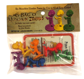 Munchkin Zombies: +6 Bag o' Munchkin Zombies