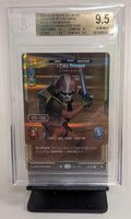 Graded Star Wars Unlimited - Ezra Bridger #1124 SERIALIZED Beckett 9.5 GEM MINT