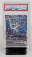 Graded Pokemon - Vaporeon VMAX FA #SWSH182 PSA 8 NM-MT