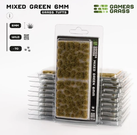 Gamers Grass - Mixed Green 6mm Grass Tuft Set