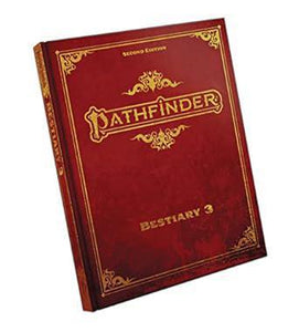 Pathfinder 2E - Bestiary 3 Special Edition - Source Book