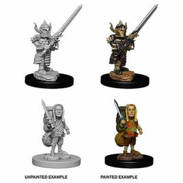 WizKids 73386 - D&D Nolzur's Marvelous Miniatures - Male Halfling Fighter