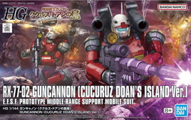 Bandai - Mobile Suit Gundam RX-77-02 Guncannon Cucuruz Doan's Island Ver 1/144 HG Scale Models