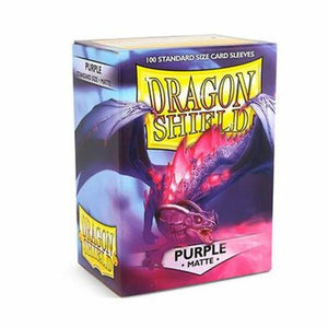 Dragon Shield - Standard Sleeves - Matte Purple 100ct