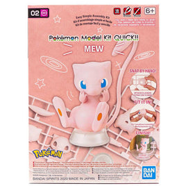 Bandai - Pokemon Mew Quick Model Kit #02