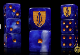 Baron of Dice - Trench Crusade: Principality of New Antioch Official Dice Set