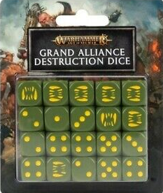 Warhammer Age of Sigmar - Grand Alliance Destruction Dice
