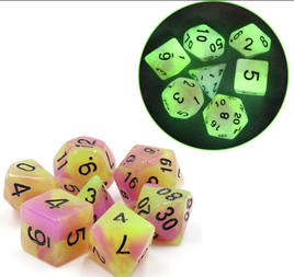 Foam Brain Games - Glow in the Dark Tulip RPG Set