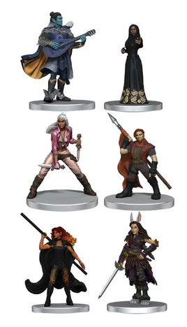 WizKids 94286 - Critical Role Exandria United - The Crown Keepers Painted Miniatures 6pc