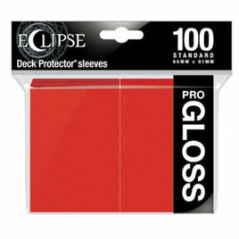 Ultra Pro - Standard Sleeves - Eclipse ProGloss 100ct - Apple Red