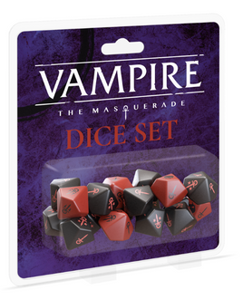 Vampire the Masquerade - 5th Edition Dice Set